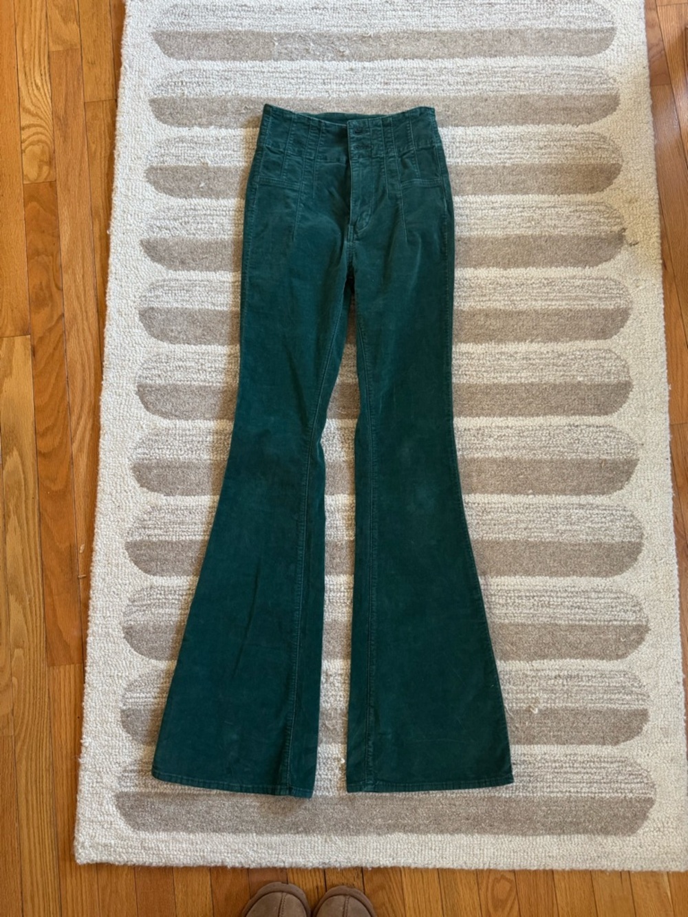 We The Free High-Waist Flare Corduroy Jeans